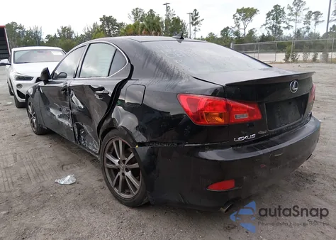 2008 Lexus Is 250 из США, поврежденный, VIN JTHBK262482081137